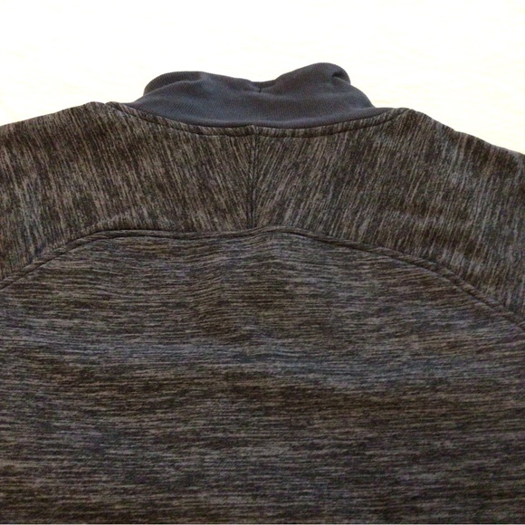 Athleta Polartec Powerstretch Quarter-zip Sweatshirt, charcoal, XL - Picture 7 of 11